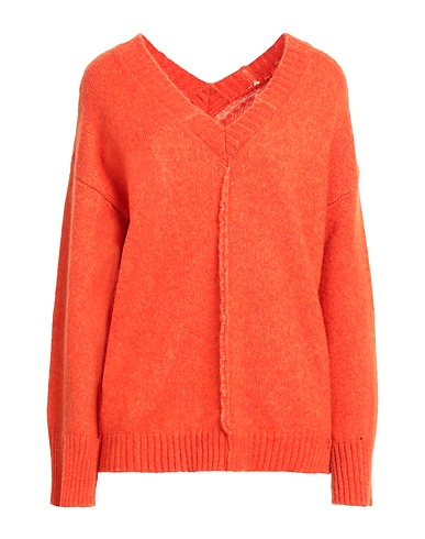NOCOLD Jumper Orange 75% Merino Wool, 25% Polyamide
