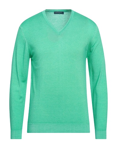 DANIELE FIESOLI Jumper Green 100% Merino Wool