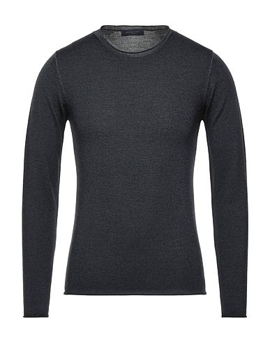 DANIELE FIESOLI Sweater Charcoal 100% Merino Wool