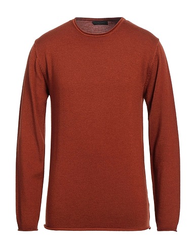 DANIELE FIESOLI Pullover Ruggine 100% Lana Merino