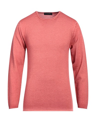 DANIELE FIESOLI Jumper Brick red 100% Merino Wool