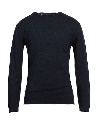 DANIELE FIESOLI Pullover Blu navy 100% Lana Merino