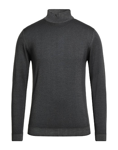 DANIELE FIESOLI Polo neck Grey 100% Merino Wool