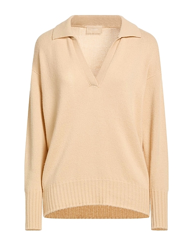 DRUMOHR Kaschmirpullover Beige 100% Kaschmir