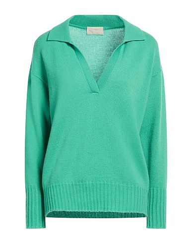 DRUMOHR Kaschmirpullover Säuregrün 100% Kaschmir