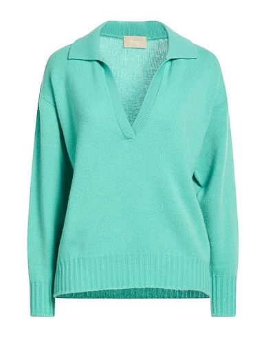 DRUMOHR Kaschmirpullover Azurblau 100% Kaschmir