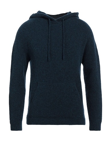 DANIELE FIESOLI Pullover Blu notte 76% Lana Merino, 19% Poliammide, 5% Elastan