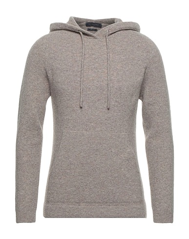 DANIELE FIESOLI Jumper Taupe 76% Merino Wool, 19% Polyamide, 5% Elastane