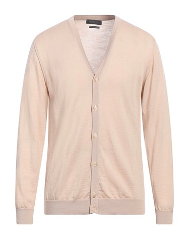 DANIELE FIESOLI Cardigan Beige 100% Lana Merino