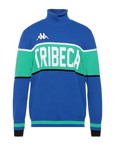 KAPPA Rollkragenpullover Blau 63% Viskose, 37% Polyamid