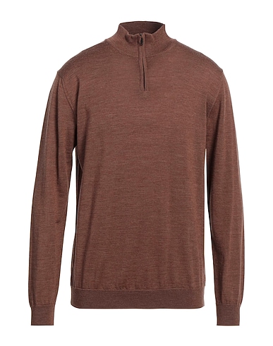 DANIELE FIESOLI Jumper with zip 100% Merino Wool