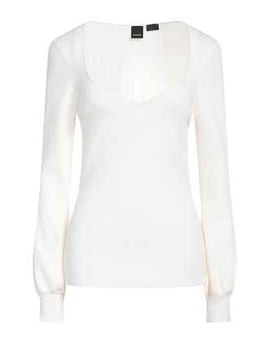 PINKO Jumper White 41% Acrylic, 41% Wool, 16% Polyamide, 2% Elastane
