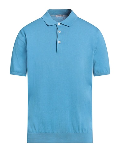 PEOPLE OF SHIBUYA Jumper Light blue 100% Cotton