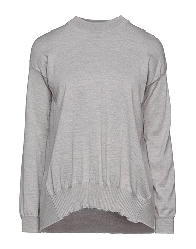 ALPHA STUDIO Sweater Light grey 100% Merino Wool