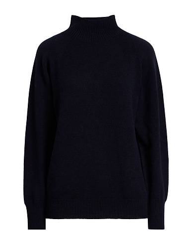 PESERICO Polo neck Midnight blue 70% Virgin Wool, 20% Silk, 10% Cashmere