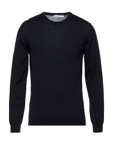 GAZZARRINI Sweater Midnight blue 50% Merino Wool, 50% Acrylic