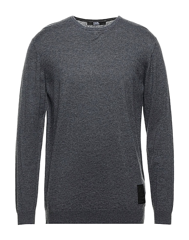 KARL LAGERFELD Pullover Braungrau 40% Polyamid, 30% Viskose, 30% Wolle
