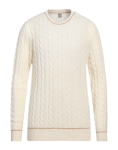 ELEVENTY Pullover Elfenbein 68% Wolle, 29% Kaschmir, 3% Elastan