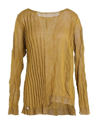 MANILA GRACE Jumper Military green 72% Cotton, 28% Metallic fiber