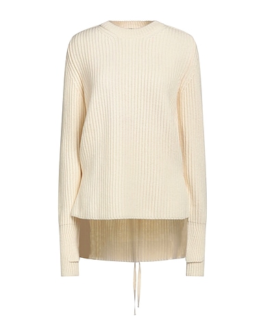 ANN DEMEULEMEESTER Sweater Ivory 60% Wool, 30% Cashmere, 10% Polyamide