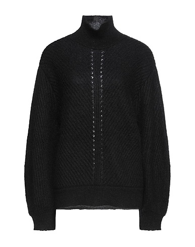 ALBERTA FERRETTI Turtleneck Black 50% Mohair wool, 32% Polyamide, 18% Virgin Wool
