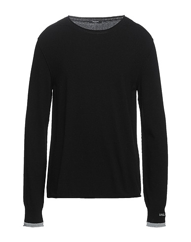 BALMAIN Jersey Negro 69% Lana, 29% Cachemir, 2% Lana Virgen