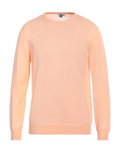 HERITAGE Pullover Albicocca 70% Lana Vergine, 20% Seta, 10% Cachemire