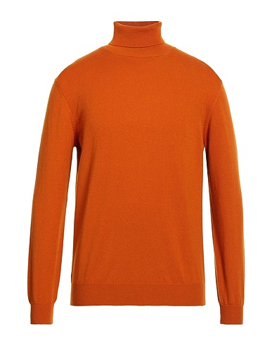 FILIPPO DE LAURENTIIS Cashmere jumper Orange 100% Cashmere
