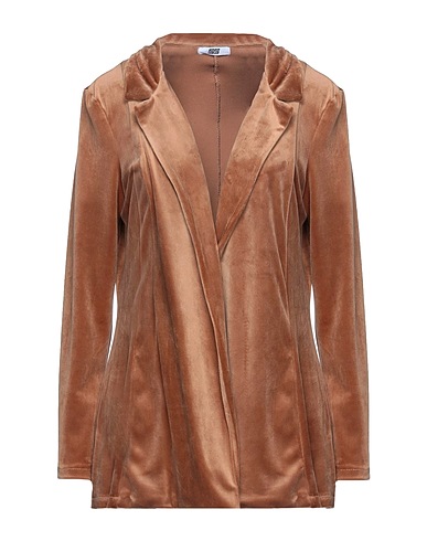 P3P3 Cardigan Camel 95% Polyester, 5% Elastic fibres