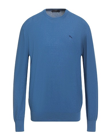 HARMONT & BLAINE Jumper Slate blue 100% Cotton