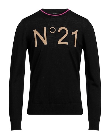 N°21 Sweater Black 100% Virgin Wool