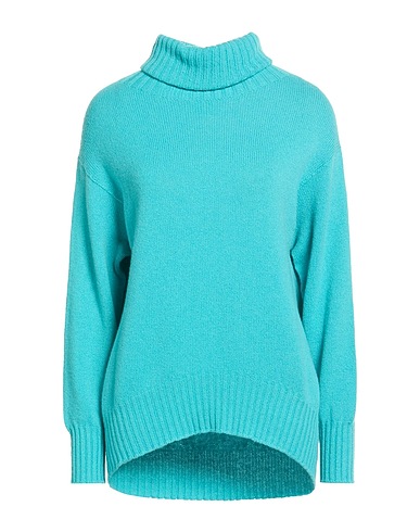 DRUMOHR Cuello alto Azul turquesa 100% Cachemir