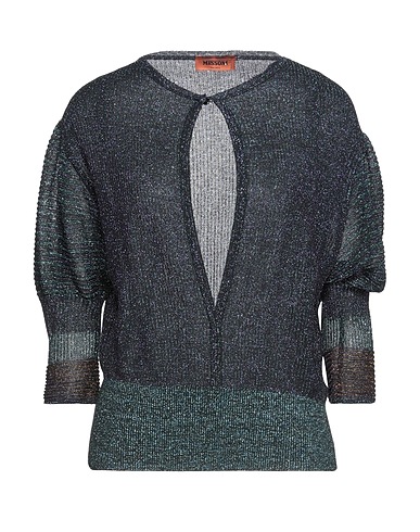 MISSONI Jumper Black 70% Viscose, 15% Metallic fiber, 15% Polyester
