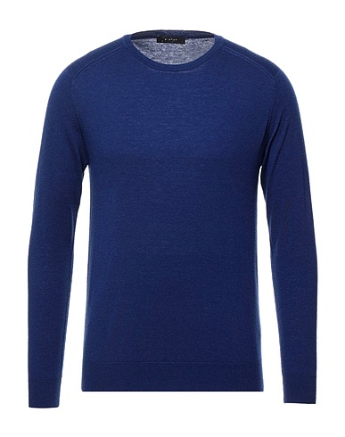 DIKTAT Jumper Blue 100% Virgin Wool