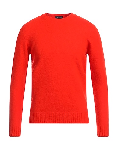 DRUMOHR Jumper Orange 100% Lambswool