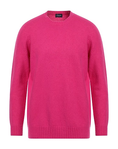 DRUMOHR Jumper Fuchsia 100% Lambswool