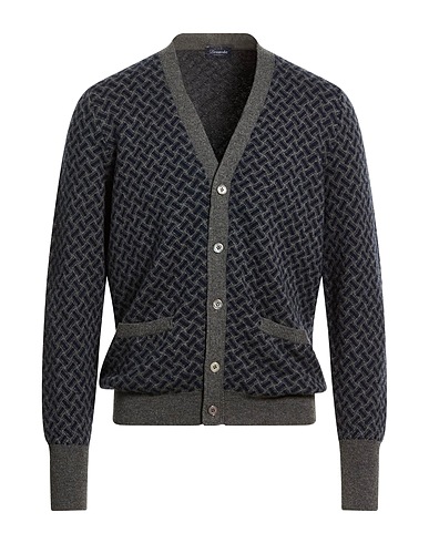 DRUMOHR Cardigan Grey 100% Cashmere