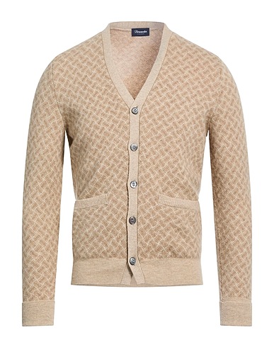 DRUMOHR Cardigan Beige 100% Cashmere