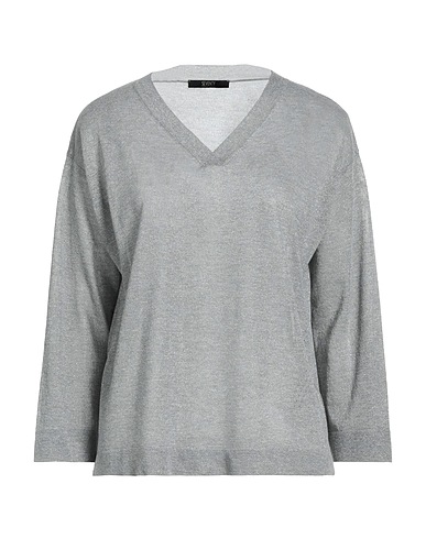 SEVENTY VENEZIA Pullover Grau 65% Viskose, 14% Polyamid, 11% Metallfaser, 10% Polyester