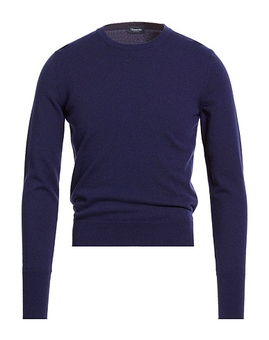 DRUMOHR Кашемировый свитер Тёмно-синий 100% Кашемир