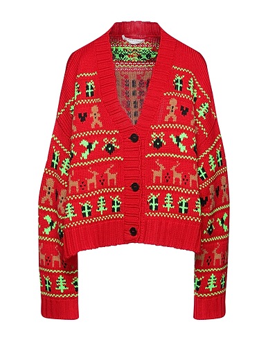 PHILOSOPHY di LORENZO SERAFINI Cardigan Rouge 51% Laine vierge, 49% Acrylique