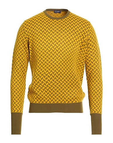 DRUMOHR Cashmere jumper Yellow 100% Cashmere