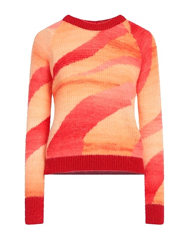 PINKO Pullover Orange 50% Polyamid, 35% Wolle, 15% Mohairwolle, Acryl, Polyester