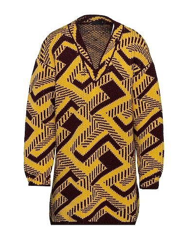 PRADA Jumpers GIALLO 100% Virgin Wool