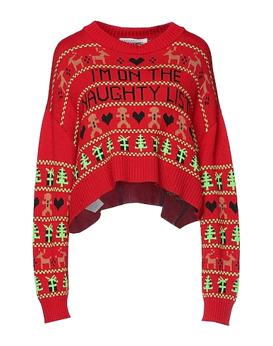PHILOSOPHY di LORENZO SERAFINI Pullover Rosso 51% Lana Vergine, 49% Acrilico