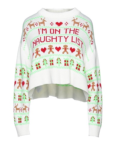 PHILOSOPHY di LORENZO SERAFINI Pullover Bianco 51% Lana Vergine, 49% Acrilico