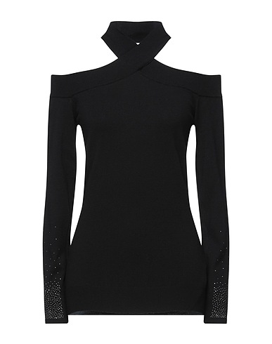 LIU •JO Sweater Black 72% Viscose, 28% Polyester