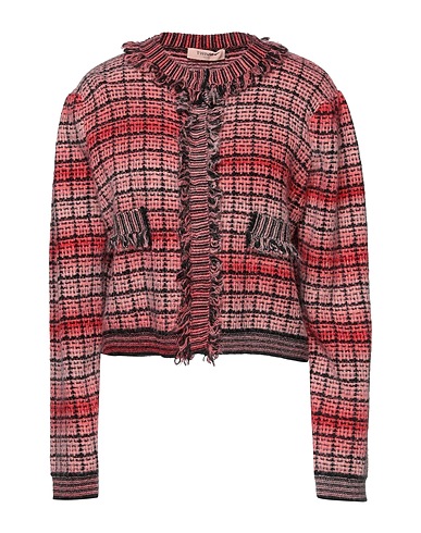 TWINSET Cardigan Rosa antico 56% Fibre sintetiche, 19% Lana di alpaca, 17% Lana mohair, 6% Lana, 2% Metallo