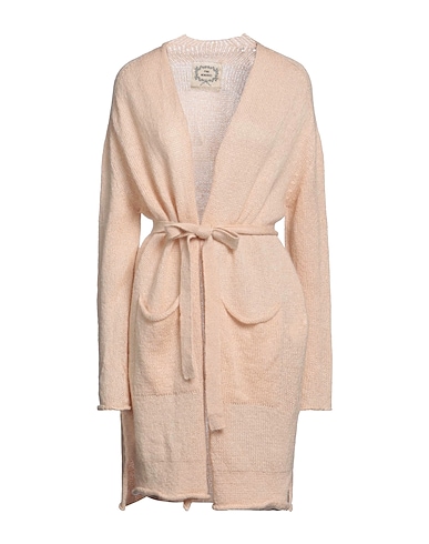 PINK MEMORIES Cardigan Beige 36% Acrylic, 30% Mohair wool, 30% Polyamide, 4% Wool
