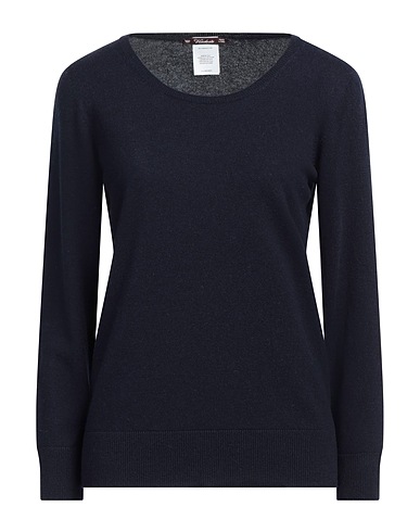 VIADESTE Sweater Midnight blue 70% Virgin Wool, 20% Viscose, 10% Cashmere
